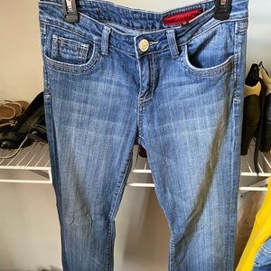 Women’s blue jeans